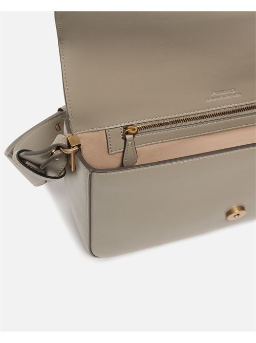 Borsa a spalla media Love Bag Slouchy in pelle PINKO | 104524A0QO/I68Q